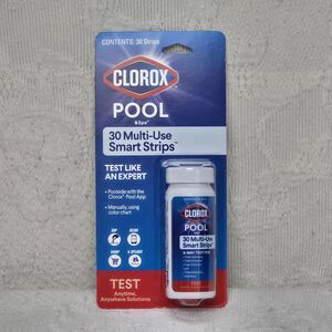 Clorox Pool Spa Multi Use 30 Smart Strips Brand New Manual Test Chart Scan App